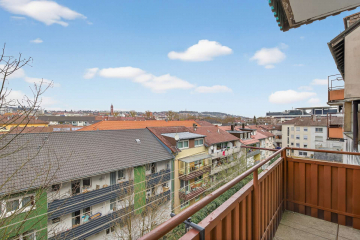 3-Zi.-Wohnung mit Balkon und Blick über den Dächern – Pforzheim, 75175 Pforzheim, Etagenwohnung