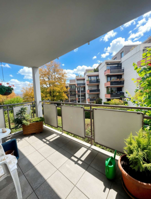 Balkon - Vermietete 1,5-Zi.-ETW. mit Duplex-Stellplatz in Pfhm-Südstadt