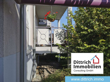 Balkon - Vermietete 1,5-Zi.-ETW. mit Duplex-Stellplatz in Pfhm-Südstadt