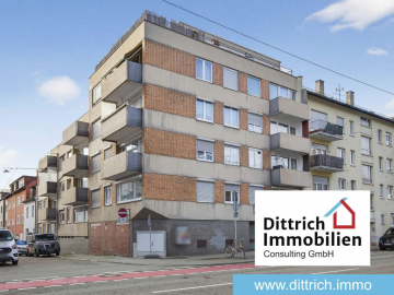 2 nebeneinanderliegende 3-Zi.-Wohnungen mit Balkonen im Doppelpack, 75175 Pforzheim, Etagenwohnung