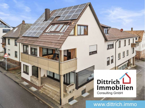 Titelbild - * Zwei gepflegte Wohn-und Geschäftshäuser* in Pfhm – Büchenbronn