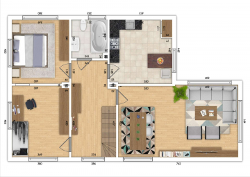 Erdgeschoss und Oberbeschoss - Pfhm-Südstadt – 1-2-Familienhaus – Flexibel nutzbar mit fantastischem Ausblick