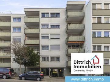 Barrierefrei! 2-Zi.-ETW mit Balkon in der Pforzheimer Nordstadt, 75177 Pforzheim, Etagenwohnung
