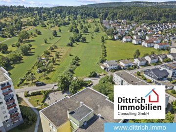 Helle 3-Zi.-Wohnung mit Weitblick – Fast-Penthouse im Hochhaus mit Aufzug & Garage, 75181 Pforzheim, Wohnung