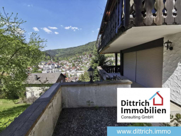 Bild - 2-Zimmer-ETW in absoluter Höhenlage – mit Panoramafernblick über den Kurort Bad Wildbad