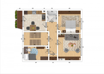 Bild - Gut geschnittene 3-Zi.-Wohnung in zentrumsnaher Lage in Pforzheim