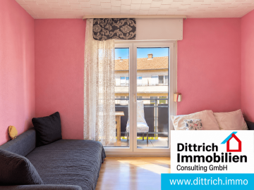 Kompakte Kapitalanlage mit zwei Balkonen in Pforzheim- Nähe Hochschule, 75175 Pforzheim, Wohnung
