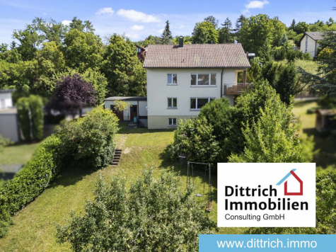 Titelbild - 1-2-Familienhaus in besonderer Aussichtslage in Niefern mit Familiengarten