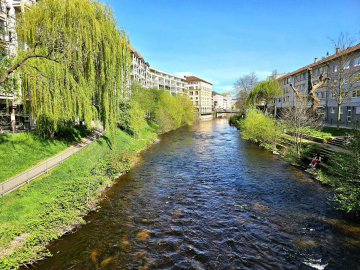Umgebung - Attraktives Stadthaus in Innenstadtlage am Fluss